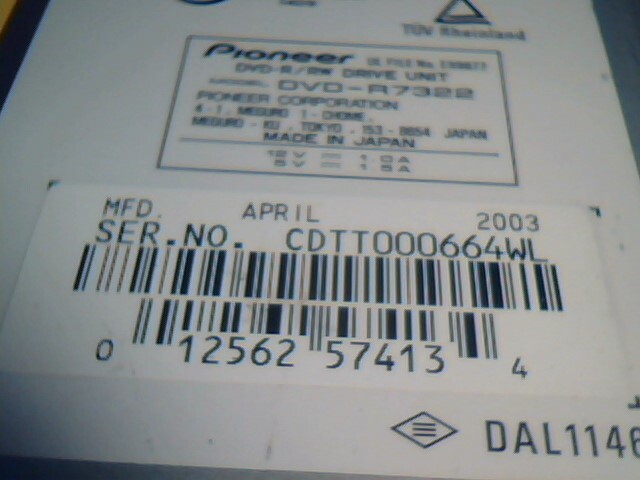 Pioneer DVD-R7322 Library DVD-Burner SCSI - image 8