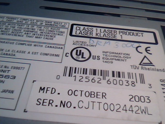 Pioneer DVD-R7563 Library DVD-ROM SCSI - image 5
