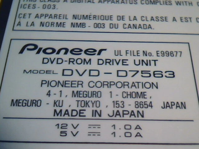 Pioneer DVD-R7563 Library DVD-ROM SCSI - image 6