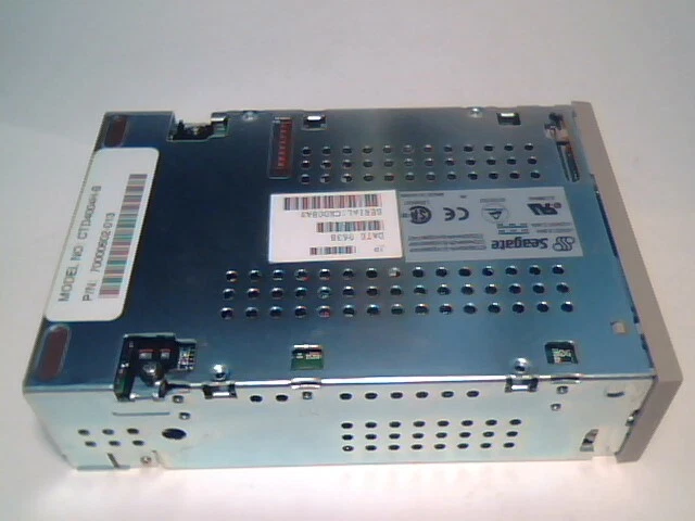 NEW -- SCSI DAT Tape Drive Seagate CTD4004H-S 70000602-013 4GB 1996 - image 3