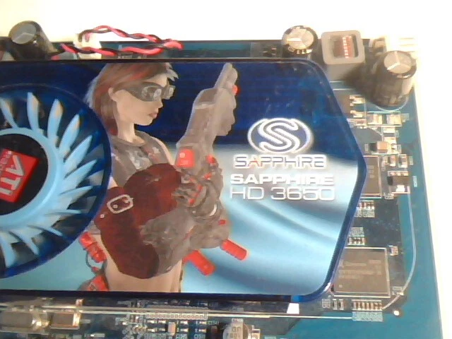 AGP Video Graphics Card ATI Sapphire HD3650 512M DDR2 8X AGP Dual DVI-I/TVO RoHS - image 4