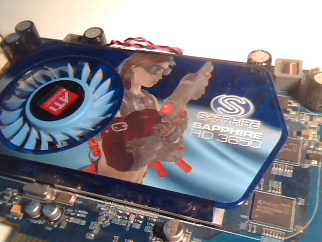 AGP Video Graphics Card ATI Sapphire HD3650 512M DDR2 8X AGP Dual DVI-I/TVO RoHS - image 5