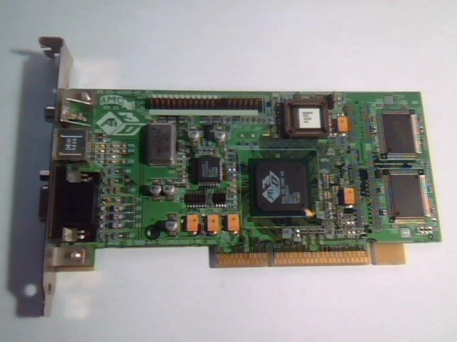 AGP Video Graphics Card ATI Rage Pro Turbo 3D 109-40200-20 Ver 2.0