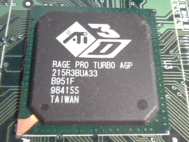 AGP Video Graphics Card ATI Rage Pro Turbo 3D 109-40200-20 Ver 2.0 - image 3