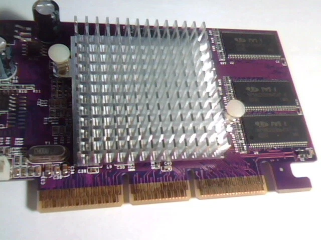 AGP Video Graphics Card GeForce 4 MX440 8X 64MB DDR Tv-out nvidia - image 3