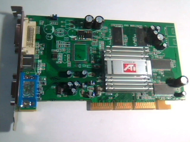 AGP Video Graphics Card ATI Radeon 920064M DDR V/D/VO 1024-2C13-05-SA