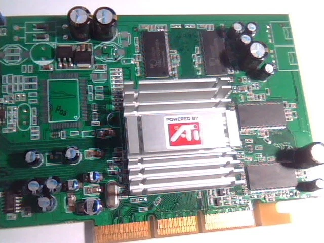 AGP Video Graphics Card ATI Radeon 920064M DDR V/D/VO 1024-2C13-05-SA - image 2