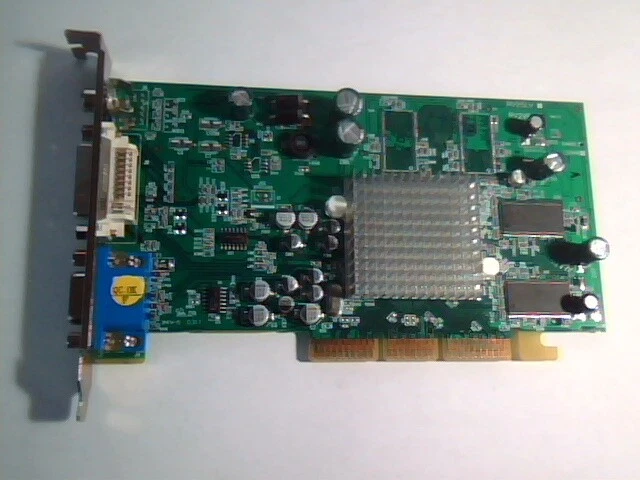 AGP Video Graphics Card ATI RV2VE-B3L 64MB Ver 1.0