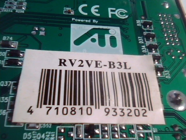 AGP Video Graphics Card ATI RV2VE-B3L 64MB Ver 1.0 - image 3