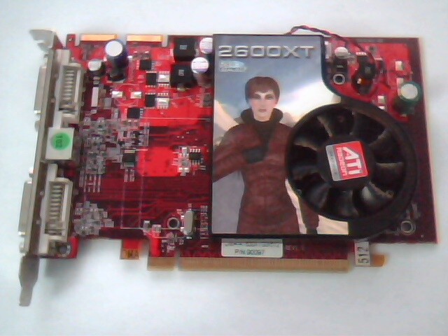 PCI-E Video Graphics Card ATI Radeon 2600XT 109-B14831-00D DMA-AT630XTG3-512