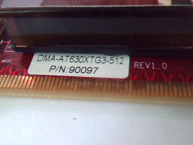 PCI-E Video Graphics Card ATI Radeon 2600XT 109-B14831-00D DMA-AT630XTG3-512 - image 3