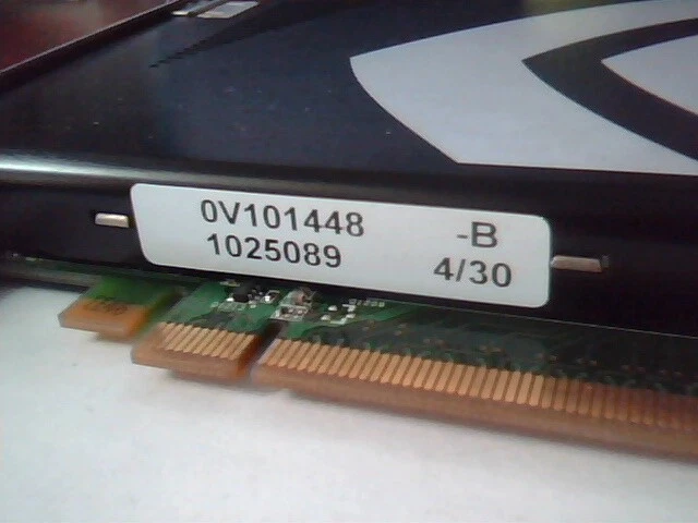PCI-E Video Graphics Card Nvidia GeForce 8800GT 512MB GDDR3 Dual-DVI 0CP187 - image 3