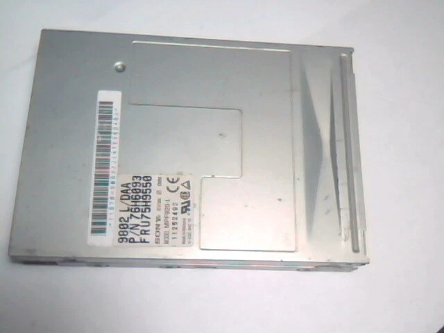 76H6093 SONY 1.44 FLOPPY DRIVE NO BEZEL Floppy Disk Diskette Drive 3.5" HH - image 2