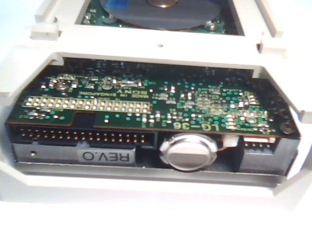SUN 370-1207-01 3.5-inch 1.44MB Floppy Drive / SONY MP-F17W / w/mounting bracket - image 5