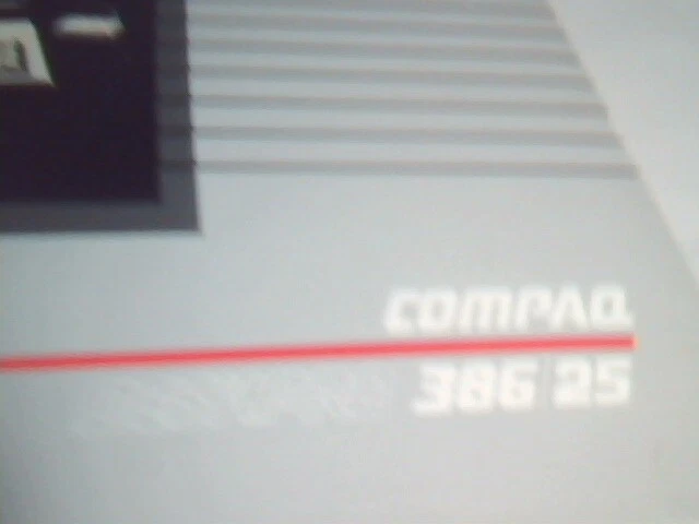 COMPAQ Deskpro 386/25 Operations Guide Big Binder of Documents from 1988 - image 5