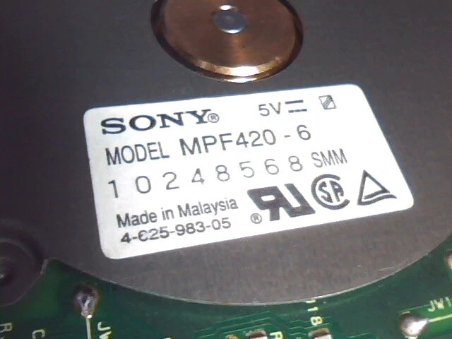 SUN 370-1419-01 3.5-inch 1.44MB Floppy Drive / SONY MPF420-6 SparcStation 5 20 - image 5
