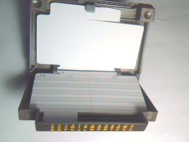 Vintage 1995 Cellular Phone ROLODEX Index Portable For Car Visors by Pronto - image 5