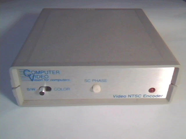 Computer Video NTSC Encoder CV-100 1991 RGB/CSYNC in, RCA Composite out 3.579545