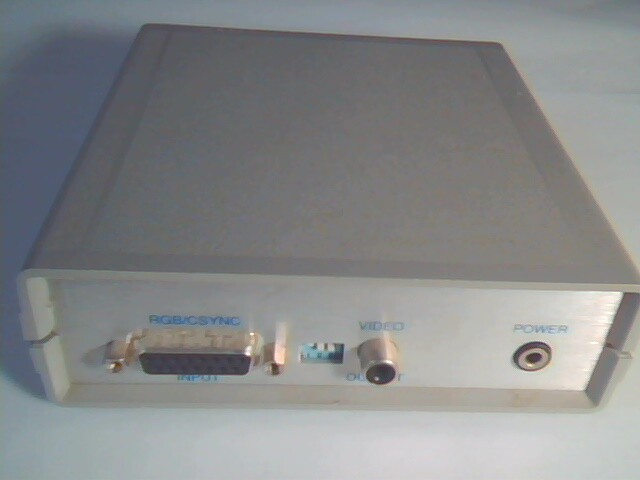 Computer Video NTSC Encoder CV-100 1991 RGB/CSYNC in, RCA Composite out 3.579545 - image 2