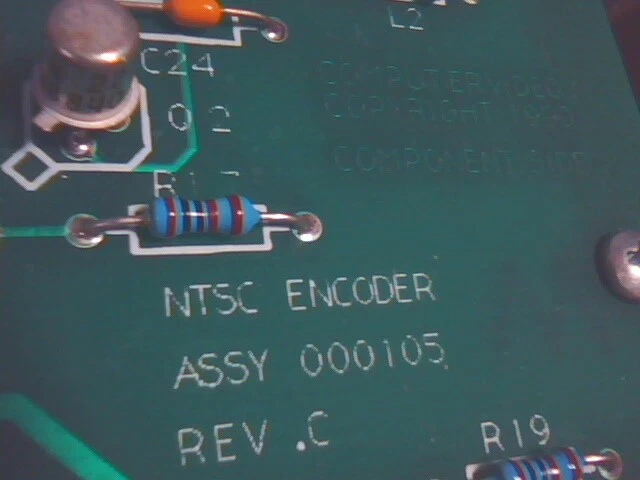Computer Video NTSC Encoder CV-100 1991 RGB/CSYNC in, RCA Composite out 3.579545 - image 10