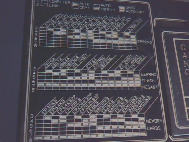 Universal Programmer UP-200 made by B&C Microsystems Inc. in 1990 RS-232 - image 8