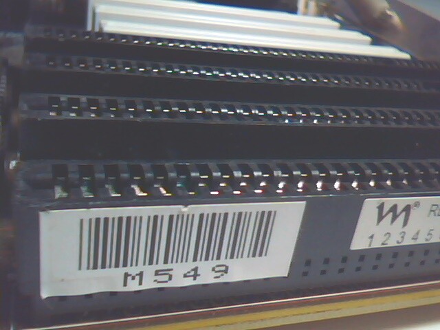 Motherboard Pentium SuperSocket7 MTI M549 SuperTX K6/300 168pin AT 4 ISA LOADED - image 5
