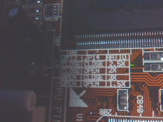 Motherboard Pentium SuperSocket7 MTI M549 SuperTX K6/300 168pin AT 4 ISA LOADED - image 10