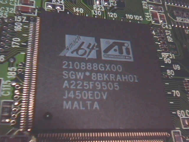 Video Graphics Card PCI ATI Mach64 WinBoost 109-25400-43 2MB CH8398 210888GX00 - image 6