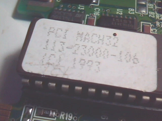 Video Graphics Card PCI ATI Mach32 109-25400-50 2MB RAM 210688AX00 - image 8
