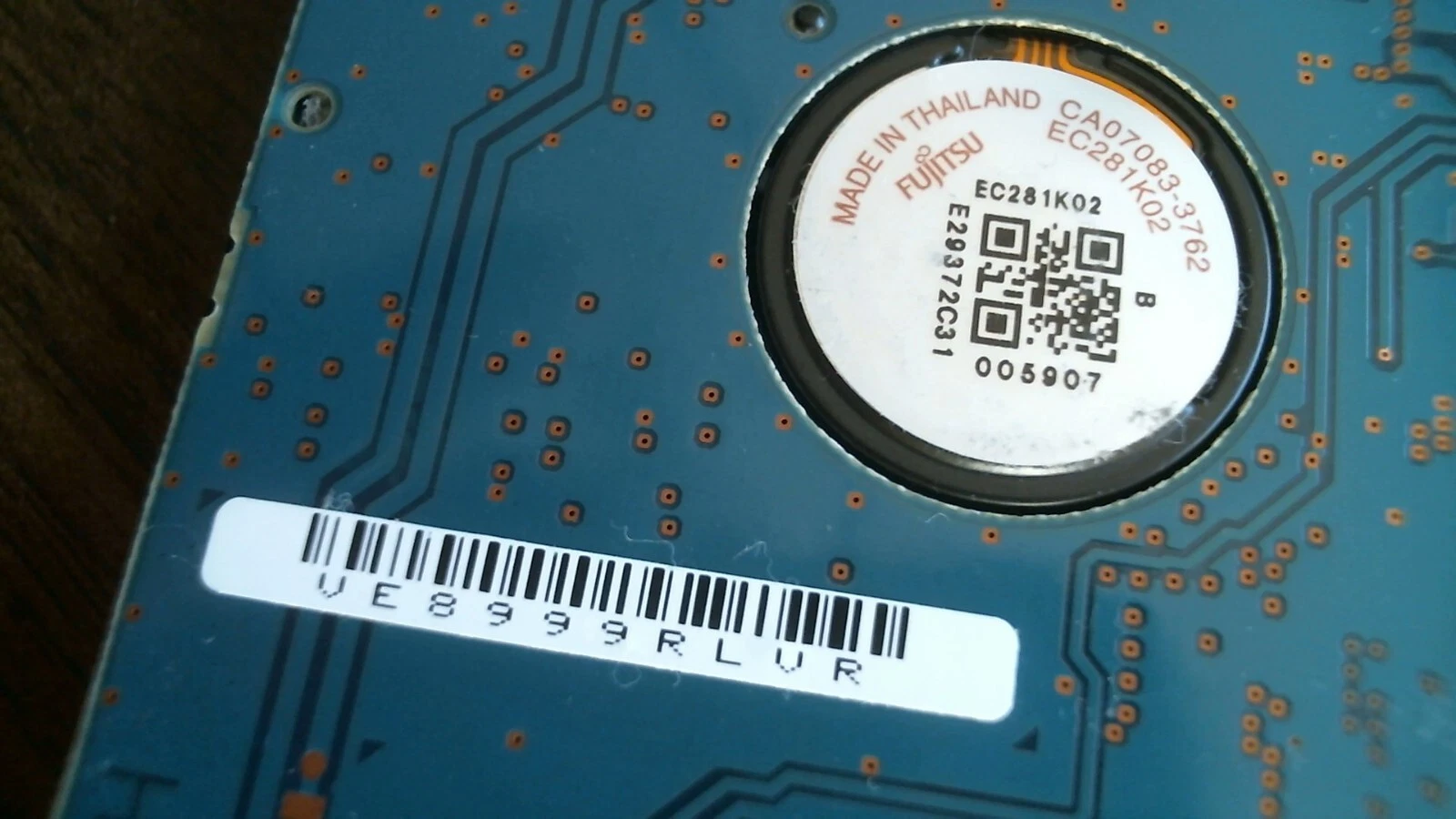 HDD Laptop Hard Disk Fujitsu MJA2320BH G2 CA07083-B332 625142448 320GB SATA - image 4
