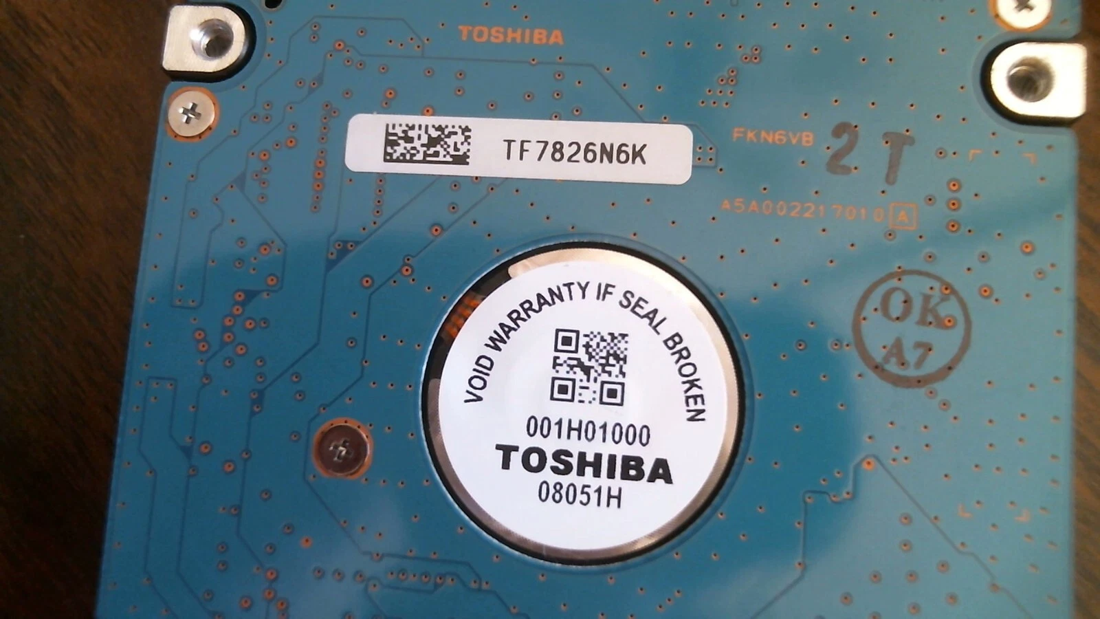 HDD Laptop Hard Disk Toshiba MK2546GSX HDD2D90 D UL02 T SATA 0PW058 - image 5