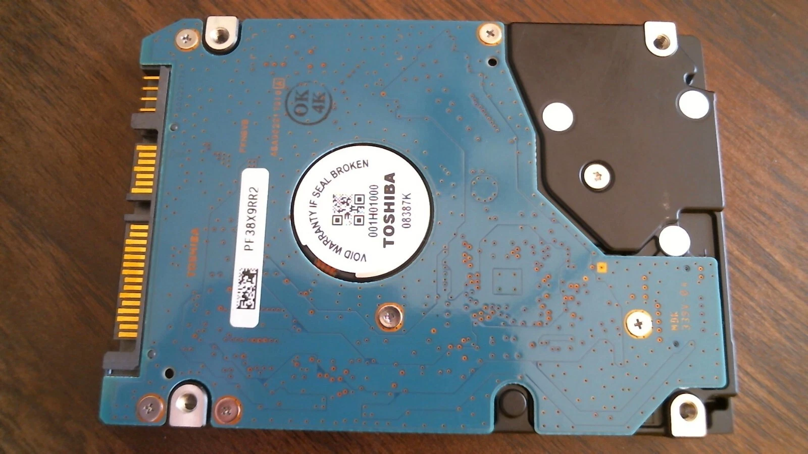 HDD Laptop Hard Disk SATA Toshiba MK2552GSX HDD2H02 F VL01 T 250GB 480600-001 - image 4