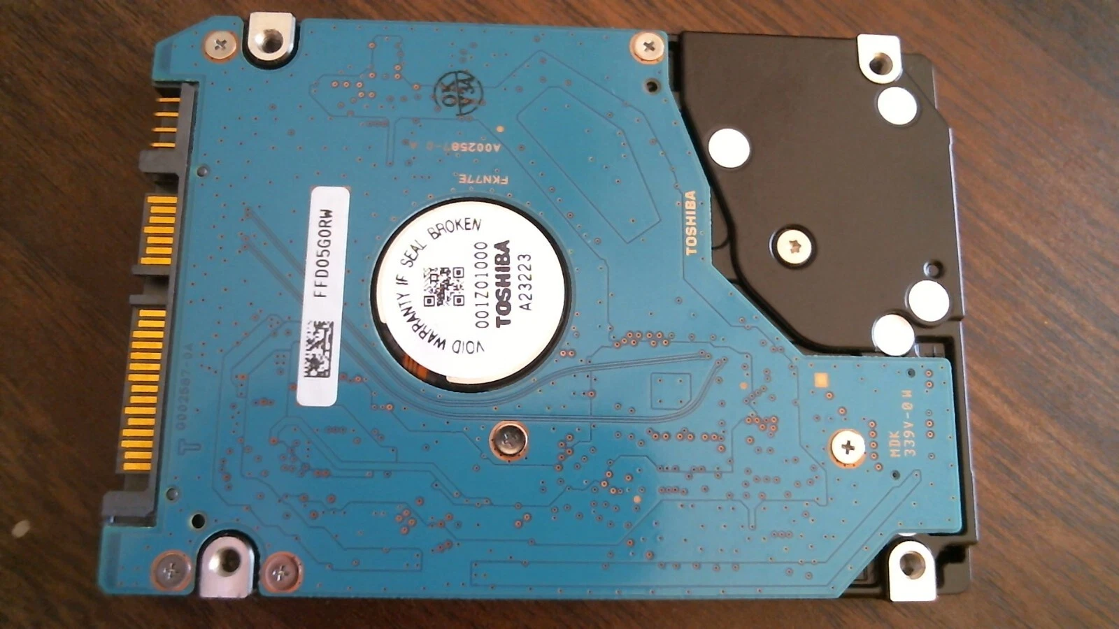 HDD Laptop Hard Disk SATA Toshiba MK2552GSX HDD2H02 F VL01 T 250GB 480600-001 - image 4
