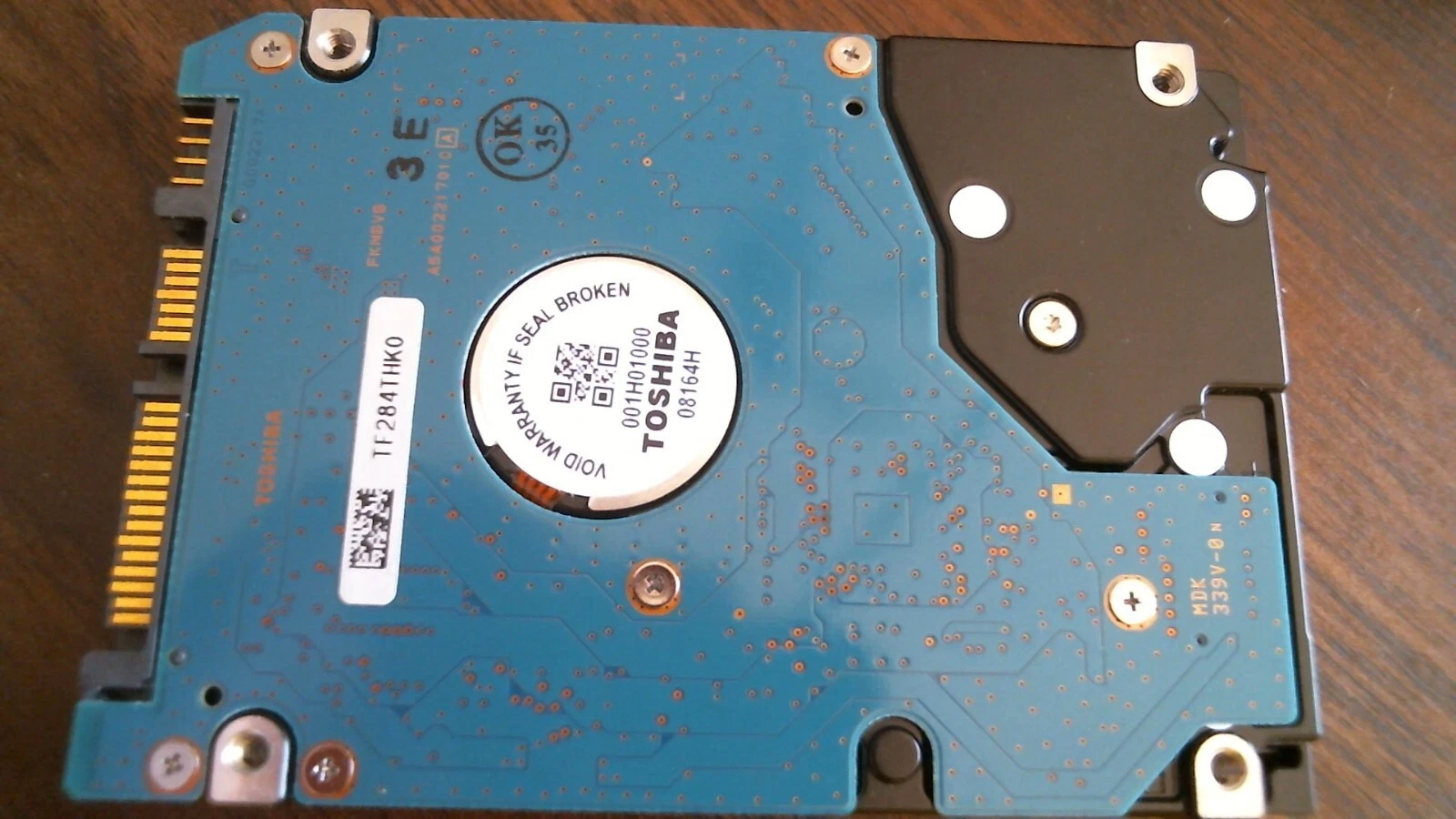 HDD Laptop Hard Disk SATA Toshiba MK2552GSX HDD2H02 D UL02 T 250GB 0C610C - image 4