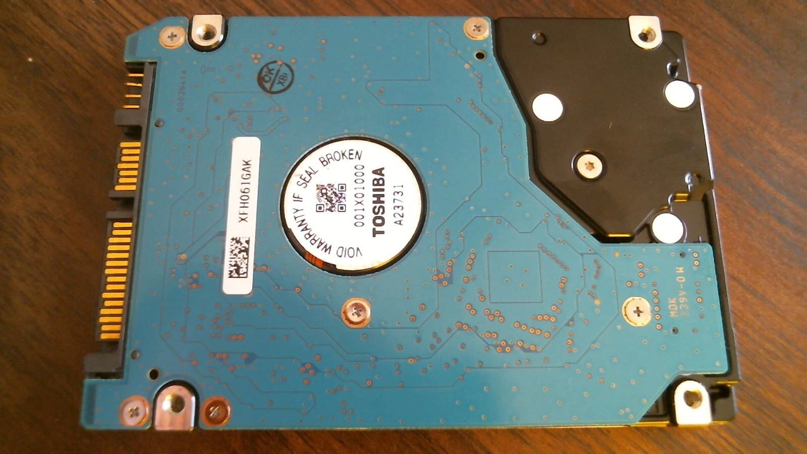 HDD Laptop Hard Disk Drive SATA Toshiba MK6465GSX HDD2H81 B UL02 B 640GB - image 4