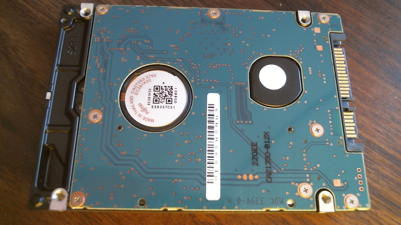 HDD Laptop Hard Disk Drive SATA Fujitsu MHZ2400BT CA06900-B41000SN 400GB - image 4