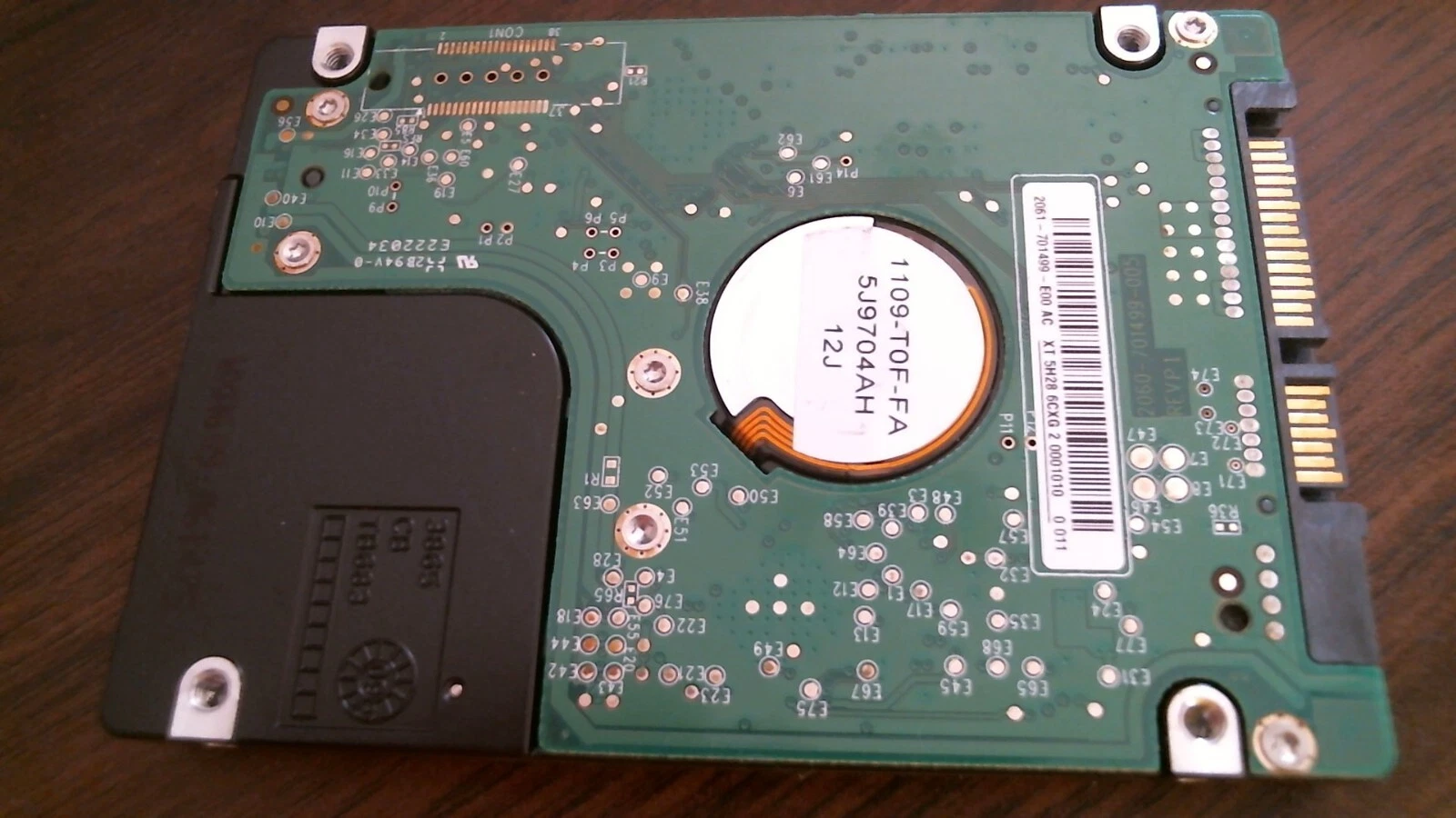 HDD Laptop Hard Disk Drive SATA WD Scorpio Blue 320GB WD3200BEVT-60ZCT1 HBNT2AND - image 4