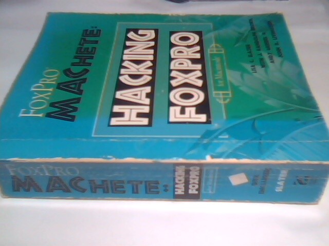 Vintage Book with Floppy Disk - Hacking FoxPro Machete for Macintosh Slater - image 5