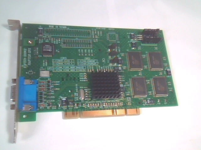 Sun 370-3753 -04 REV. 50 Raptor GFX PGX32 8/24 bit PCI Frame Buffer Video Card