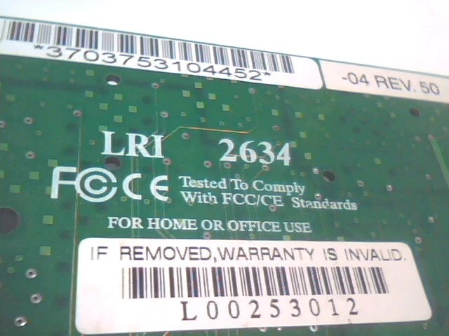 Sun 370-3753 -04 REV. 50 Raptor GFX PGX32 8/24 bit PCI Frame Buffer Video Card - image 4