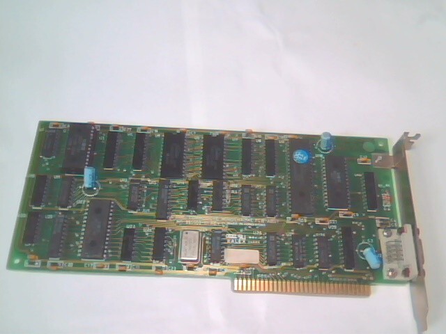 Video Graphics Card ISA Commodore PC-10 Monochrome Card 380003-01 RevD HD68B45SP