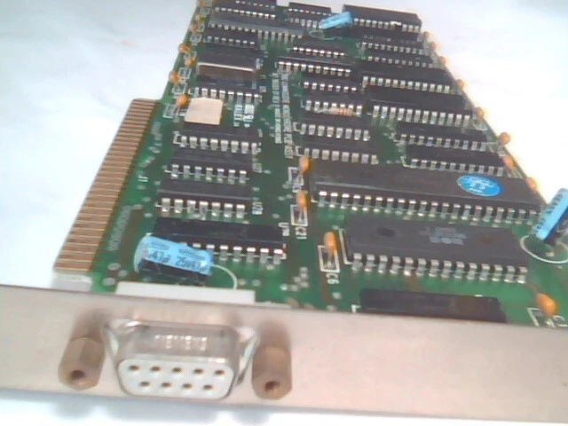 Video Graphics Card ISA Commodore PC-10 Monochrome Card 380003-01 RevD HD68B45SP - image 3