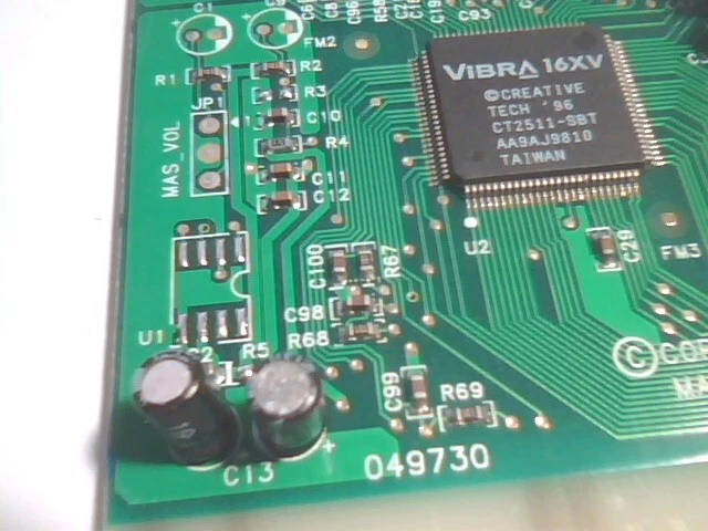 Creative Labs SoundBlaster CT4170 PNP 16-bit ISA Sound Card vintage v04 049730 c - image 5