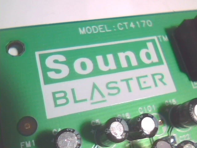 Creative Labs SoundBlaster CT4170 PNP 16-bit ISA Sound Card vintage v04 049730 e - image 4