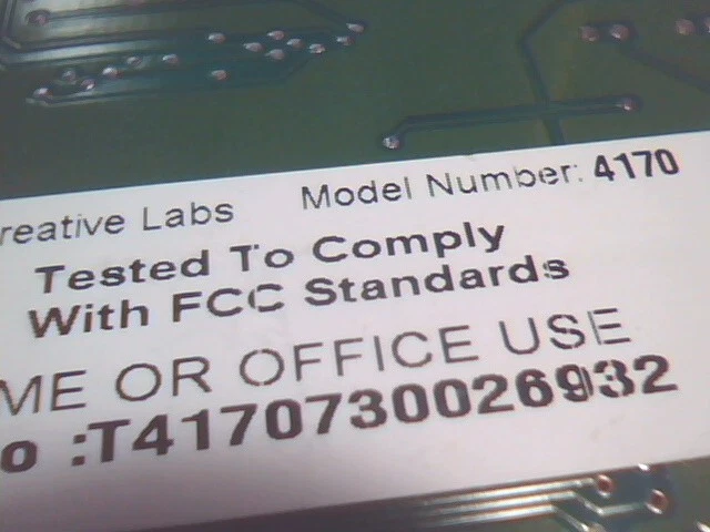 Creative Labs SoundBlaster CT4170 PNP 16-bit ISA Sound Card vintage v1 019720 b - image 9