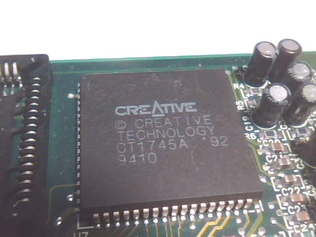 Creative Labs SoundBlaster SB16 MITSUMI CT2700 16-bit ISA Sound Card vintage v1 - image 9