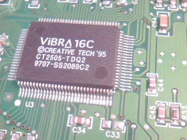 Creative Labs SoundBlaster SB 16 CT2960 16-bit ISA Sound Card vintage v1 Vibra16 - image 8