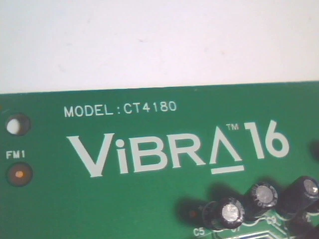 Creative Labs SoundBlaster Vibra16 CT4180 16-bit ISA Sound Card vintage v3 - image 4