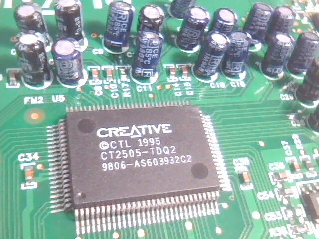 Creative Labs SoundBlaster Vibra16 CT4180 16-bit ISA Sound Card vintage v3 - image 6