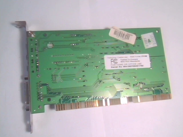Creative Labs SoundBlaster Vibra16 CT4180 16-bit ISA Sound Card vintage v2 - image 2